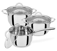 Maestro Ensemble de 6 pièces de batterie de cuisine 1,8 L 2,5 L 3,4 L MR35196M