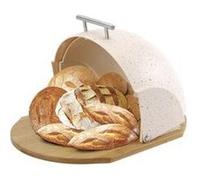 Maestro, mr-1678-br boîte à pain, couvercle coulissant, design moderne, bread box, , beige Beige G