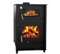 Maestro Poêle à bois avec four 13 KW