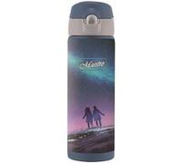 Maestro Thermos Bouteille isolante en acier inoxydable pour boissons chaudes ou froides 400ml (Dream) Bleu G