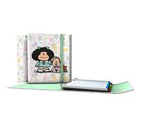 Mafalda 88212611 Collection Mafalda Classeur avec pièce de rechange Multicolore A4
