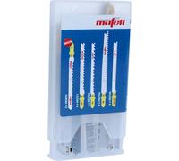 MAFELL Jeu de lames de scie sauteuse Lames de scie pour scie sauteuse P1cc 18 pièces Assortiment1