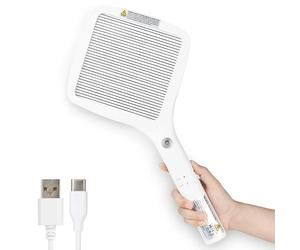 Mafiti-Tapette Tueur de Mouches Rechargeable par USB, Piège à Moustiques, Lampe Violette, Outil de Sommeil de Haute Qualité White
