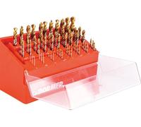 Magasin de forets hélicoïdaux DIN 338 typeN 1-13mm HSS-TIN 55pcs.DORMER PRAMET