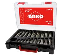 Magasin de forets hélicoïdaux Ruko (1-10 mm augmentant de 0,5 mm / HSS) - 214200RO