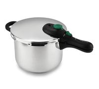 Magefesa Dynamic - Autocuiseur Rapide 6L, Acier Inoxydable 18/10, 5 Systèmes de Sécurité, Utilisation Facile, Compatible avec Tous Types de Cuisinières, Induction