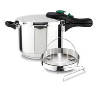 Magefesa DYNAMIC - Ensemble d'Autocuiseur Rapide de 5L + Panier, Acier Inoxydable 18/10, Efficacité Énergétique, Tous Types de Cuisinières, Induction