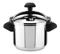 Magefesa Inoxtar - Autocuiseur Traditionnel 6L, Acier Inoxydable 18/10, Induction, Cuisson Saine, Bouton Rotatif, Fond Thermo-Diffuseur 5 Couches