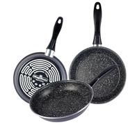 Magefesa K2 Gransasso - Lot de 3 poêles 18/20/24 cm