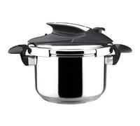 Magefesa Nova - Autocuiseur Rapide 4L, Acier Inoxydable 18/10, Capteur de Pression, Fermeture Facile et Confortable, Cuisine Saine, Induction, Économie d'Énergie