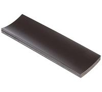 MagFlex® Lite 120 mm de long x 40 mm de large étiquettes magnétiques souples - blanc brillant surface effaçable à sec (10 feuilles)