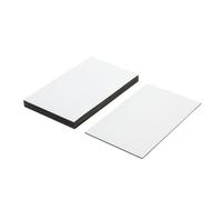 Magflex® Lite Lite Flexible Bloss White Dry Elite Surface Magnetic Étiquettes Magnétiques - 100mm de Long x 60mm de Large - Pack de 10