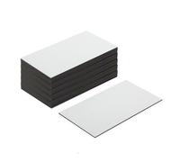 Magflex® Lite Lite Flexible Bloss White Dry Elite Surface Magnetic Étiquettes Magnétiques - 89mm de Long x 51mm de Large - Pack de 100