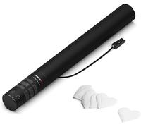 Magic FX Electric Confetti Cannon hearts 50cm - White - Canons à confettis électriques