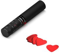 Magic FX Handheld Confetti Hearts Cannon S 28cm - Red - Canons à confettis manuels