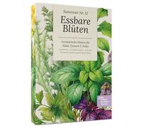 Magic Garden Seeds Coffret de graines de fleurs comestibles | Pour salades, desserts et cuisine • Graines reproductibles • Mellifères • Idée cadeau pour gourmets et jardiniers