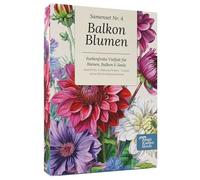 Magic Garden Seeds Coffret de graines de fleurs pour balcon 9 variétés | Fleurs d’été et vivaces • Pour pots et petits jardins • Mellifères, parfumées et colorées