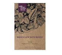 Magic Garden Seeds Radis « géant rouge » (Raphanus sativus) : grande variété légèrement épicée pour l'extérieur, salade et consommation crue, graines résistantes aux graines et à haut rendement