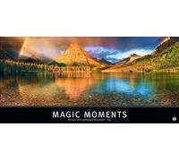 Magic Moments Calendrier Panoramique 2025 Grand Calendrier Mural Photo XL Paysage 2025 avec Photos à couper le souffle 68x33cm Paysage (Edition Alexander de Humboldt Calendrier Heye)