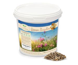 Magic of Nature: 1kg Mélange Graines Fleurs - Paradis des Abeilles | Prairie Fleurie Mellifère - Plus de 20 Variétés pour 300 à 500 m²