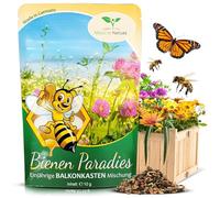 Magic of Nature: Paradis des Abeilles 10g Graines de Fleurs pour Balcon | Mélange Mellifère pour Jardinières - 5 Espèces de Culture