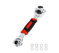MAGIC SELECT liquet Universelle 48 en 1. ouille avec Tête Rotative à 360º, Têtes de 8 à 19 Mm. Outil de Réparation Multifonction Pour la Maison, la Voiture. Acier CRV.