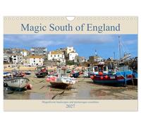 Magic South of England (Wall Calendar 2027 DIN A4 landscape), CALVENDO 12 Month Wall Calendar: Magnificent landscapes and picturesque coastlines