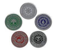 Magic : The Gathering Lot de 5 Dessous de Verre en métal imprimé MTG - Produit Officiel pour Les Fans, Les Joueurs et Les collectionneurs