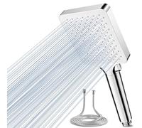 Magichome Pommeau de douche haute pression avec 6 modes, pommeau de douche avec Tuyau 1,5 m, pommeau de douche universel à main pour faible pression d'eau