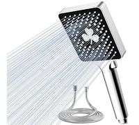 Magichome Pommeau de douche haute pression, pommeau de douche électrique avec 6 modes, pommeau de douche avec tuyau flexible 1,5 mètres