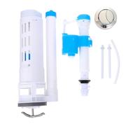 MAGICLULU 1 Set Vannes de Chasse D'eau Robinet D'arrivée D'eau des Toilettes Pp Bleu, Réglage du Niveau D'eau, Économie D'eau, pour Ancien Modèle de Toilette et Réservoir, Réparation