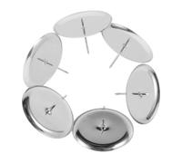 MAGICLULU 10pièces Chandelier sur Pied Supports De Bougies pour Intérieur Plateau à Bougies pour Fête Mariage Dîner Décoratif Réutilisable