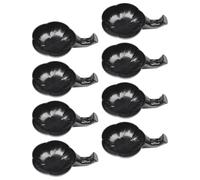MAGICLULU 12 Pièces Porte-brosse en Plastique Noir Multi-fonctionnel Résistant aux Chocs pour Salle D'étude et Atelier D'art, pour Laver les Pinceaux de Calligraphie
