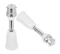 MAGICLULU 2 Pièces Adaptateur D'extension de Douille E27 Blanc en Cuivre et Abs, Capacité Jusqu'à 150w, Réglable Verticalement et Horizontalement, pour Maison et Bureau
