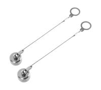 MAGICLULU 2 Pièces Capuchon de Connecteur Mâle M8 en Métal Ip67 | Protection des Contacts, Bloque Poussière et Débris, Installation sans Outil, pour Douille Circulaire et Aviation