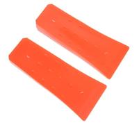 MAGICLULU 2 Pièces Coin Forestier en Plastique Réutilisable de 20cm Léger pour Abattage D'arbres, Outil de Coin de Bûcheronnage Portable pour Jardinage et Coupe de Bois