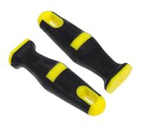 MAGICLULU 2 Pièces Poignée Antidérapante Tpr Pp pour Lime, Outil Polyvalent | Prise Ergonomique Bicolore, Remplacement pour Râpe et Scie, Usage Simple sur Outils Manuels