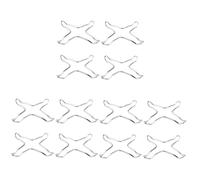 MAGICLULU 3 Ensembles Support De Cuisinière À Gaz Supports De Cuisinière Anneau De Brûleur Wok Accessoires De Cuisine Anti Rouille Porte-casseroles Grilles De Poêle Domestique 4 Pièces * 3