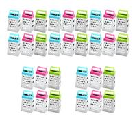 MAGICLULU 30 Pièces mini-râpe râpe à légumes à l'ail corbeille Coupe-fromage coupe legume decoupeur legume mini hachoir trancheuses polyvalente en acier inoxydable Plastique