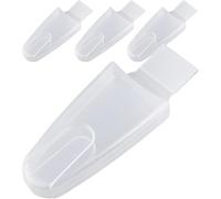 MAGICLULU 4 Pièces Porte-sécateurs de Jardin en Abs Transparent Pratique Clip Ceinture, Boîte à Outils Légère pour Jardinage, Protège Les Blessures Lors Taille