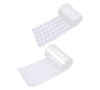 MAGICLULU 450 Paires Pastilles Adhésives Rondes Autocollantes en Nylon et Polyester Adhérence, Diamètre 4,5cm, pour Paquet DIY et Vêtements