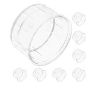 MAGICLULU 8 Couvercles de Gobelet Shaker en Pc, Couvercles pour Accessoires de Shaker à Cocktail, Multiprise pour Thé et Bocal, pour Passionnés et Barmen Professionnels, Maison et Voyage