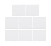 MAGICLULU 8 Pièces Joint D’étanchéité de Porte Joints D’angle de Cadre de Porte Mousse Autocollante en Pu Polyuréthane Blanc Découpable du Bruit Garde L’air Conditionné à L’intérieur