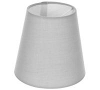MAGICLULU Abat-jour en Tissu Gris pour Lampe de Chevet, Abat-jour Décoratif 9x14x13 Cm, Compatible Lampe de Table et Lampadaire, pour Chambre et Salon, Abat-jour Lumineux et Léger