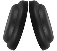 MAGICLULU Accessoires Parasol pour Fête été 2pcs Capuchon de Parasol en Plastique Noir Remplacement Facile Protège-Embout pour Prolonger la Durée de Vie
