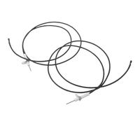 MAGICLULU Allumeur Piézoélectrique pour Barbecue à Gaz avec Électrode en Céramique et Fil en Fer Noir, Compatible avec Brûleur de Foyer et Chauffage de Terrasse