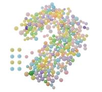 MAGICLULU Billes de Remplissage pour Pouf en écume 4-6 mm, 100 g, Perles colorées, adaptées aux Loisirs créatifs et décorations de fête Couleur Aléatoire