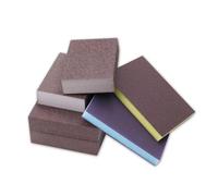 MAGICLULU Blocs Éponge Abrasive et Utilisation Polyvalente Lot de 8 en Mousse Haute Efficacité pour Ponçage Mural et Nettoyage Cuisine pour Travaux de Finition