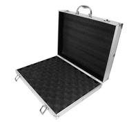 MAGICLULU Boîte à Outils en Alliage D’Aluminium Portable, Mousse, Blanche | Intérieur Rembourré, Étanchéité, Usage Voyage et Garage, Format Rigide pour Équipement et Documents