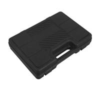 MAGICLULU Boîte à Outils Portable en Plastique Noir avec Compartiments Divisés et Poignée, Étui de Rangement pour Marteau Pneumatique 150/190/250 pour Réparations à Domicile